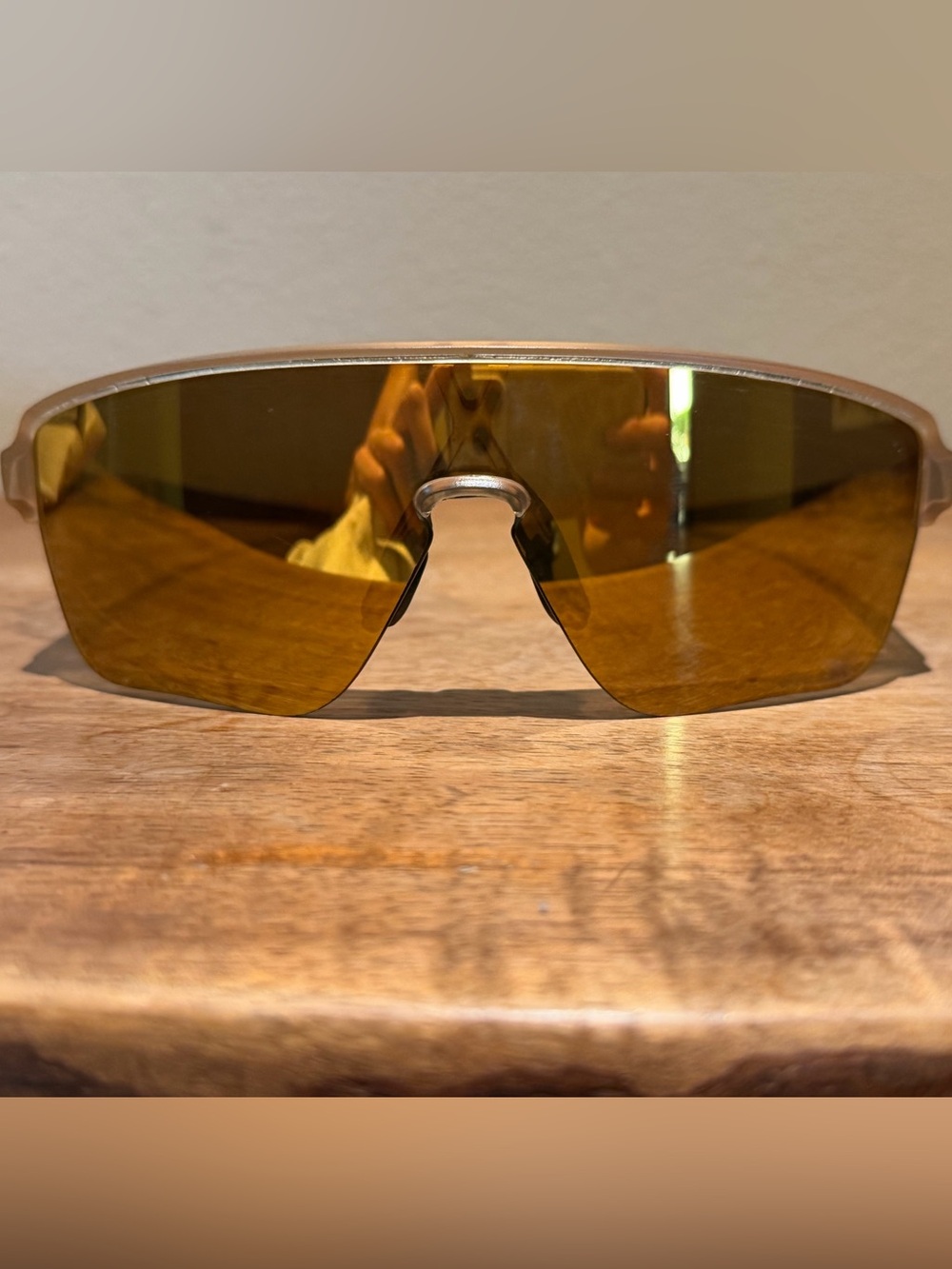 Oakley Corridor Shield Sunglasses with Amber/Bronze Lens
